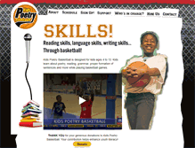 Tablet Screenshot of kidspoetrybasketball.com